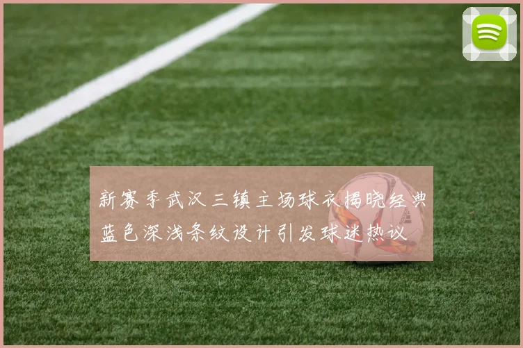 新赛季武汉三镇主场球衣揭晓经典蓝色深浅条纹设计引发球迷热议