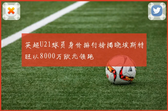 英超U21球员身价排行榜揭晓埃斯特旺以8000万欧元领跑